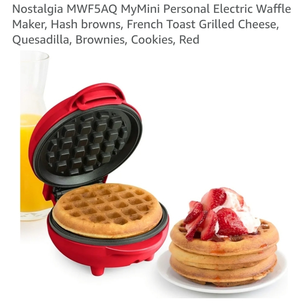 Nostalgia MyMini Waffle Maker